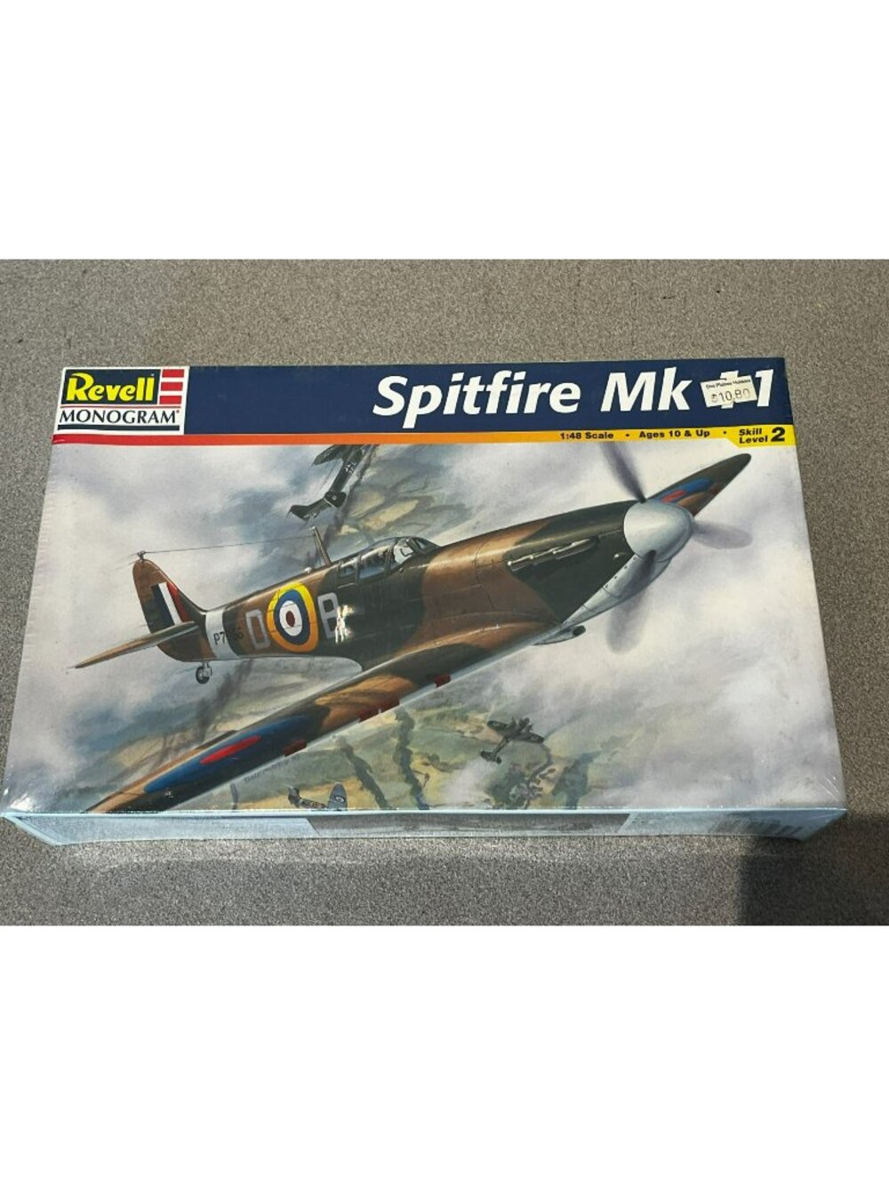Revell #85-5239 Spitfire Mk II Aircraft Model Kit 1:48 Scale - New & Sealed